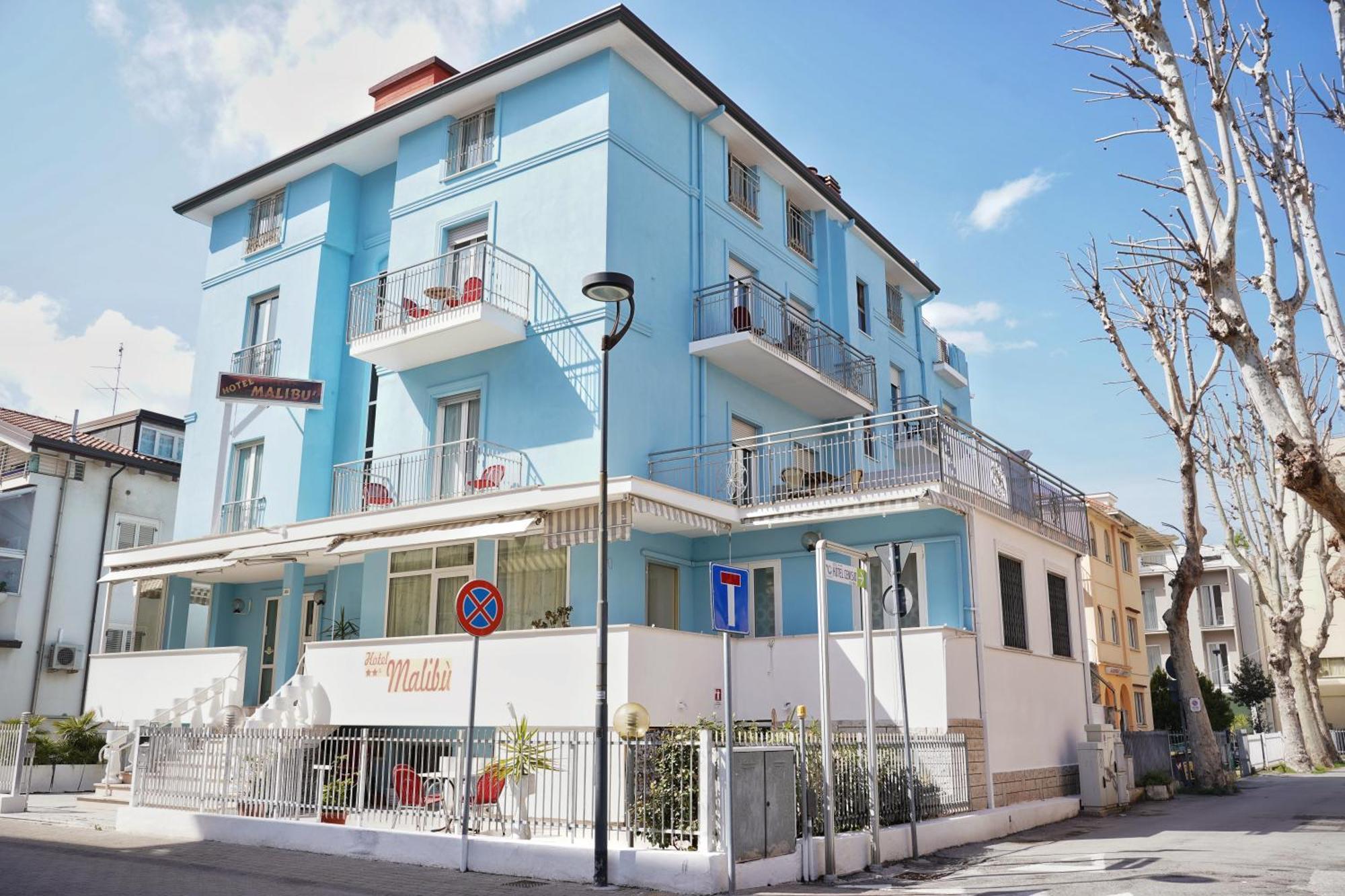 Hotel Malibu Mare Rimini Exteriér fotografie