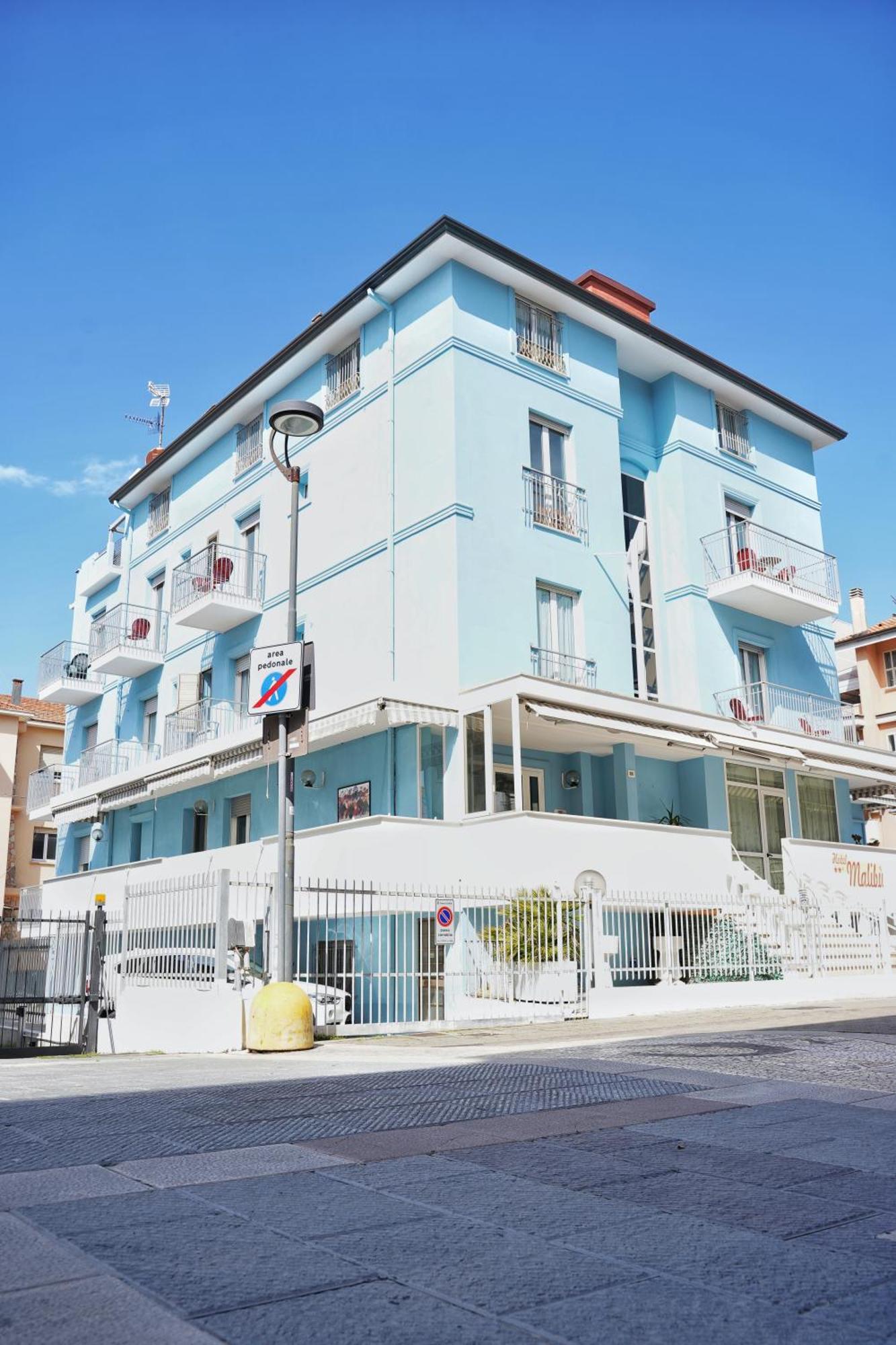 Hotel Malibu Mare Rimini Exteriér fotografie
