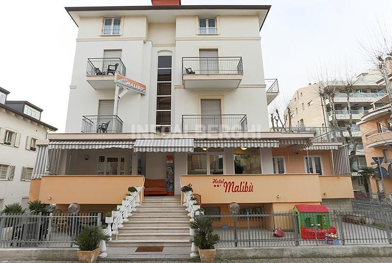 Hotel Malibu Mare Rimini Exteriér fotografie
